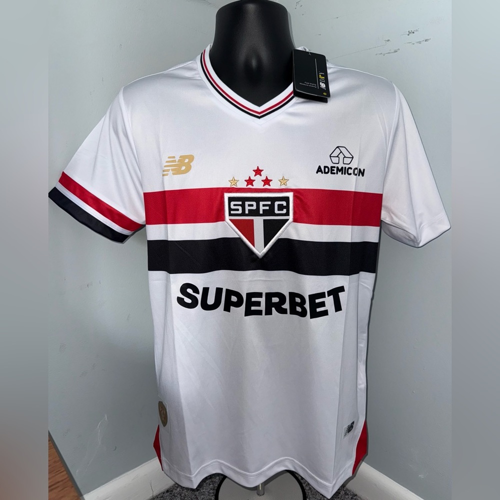 25/26 São Paulo Home Jersey